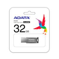 MEMORIA ADATA 32GB USB 2.0 UV250 METALICA (AUV250-32G-RBK) ADATA AUV250-32G-RBK
