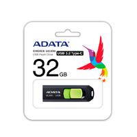 MEMORIA ADATA 32GB USB TIPO C UC300 RETRACTIL NEGRO VERDE (ACHO-UC300-32G-RBK / GN) ADATA ACHO-UC300-32G-RBK/GN