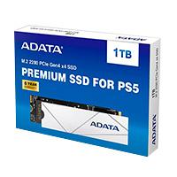 UNIDAD DE ESTADO SOLIDO SSD INTERNO 1TB ADATA PREMIUM M.2 2280 NVME PCIE GEN 4X4 LECT. 7400 ESCRIT. 6800 MBS PC LAPTOP MINI PCS PS5 3DNAND DISIPADOR ADATA APSFG-1T-CSUS