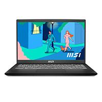 ULTRABOOK MSI MODERN 15 B12M/15.6 FHD, 60HZ/INTEL CORE I7-1255U 4.70 GHZ/ONBOARD DDR4 8GB 3200MHZ /512 NVME SSD/IRIS XE GRAPHIS /WIN 11 PRO.