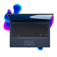 LAPTOP ASUS EXPERTBOOK B1402CBA, CORE I5-1235U, 8GB, 512GB SSD, 14 PULGADAS FHD, WIN 11 PRO, NEGRO, NUMBERPAD, GRADO MILITAR, 1 A