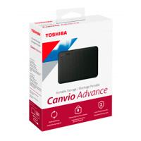 DD EXTERNO 4TB TOSHIBA CANVIO ADVANCE V10 2.5 /  / USB 3.0 /  / NEGRO /  / VELOCIDAD DE TRANSFERENCIA 5GB / S / WIN10 /  MACOS