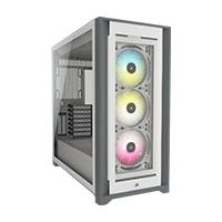 GABINETE CORSAIR CUE 5000X / NEGRO / SEMI- TORRE /  ATX / CRISTAL TEMPLADO / RGB / GAMER (CC-9011212-WW) CORSAIR CC-9011212-WW