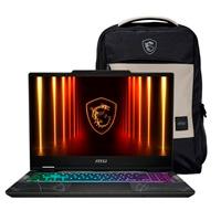 PORTATIL GAMER MSI CYBORG 15 B2RWFKG /  15.6 FHD 144HZ  /  INTEL CORE 5 210H HASTA 4.8 GHZ  /  DDR5 16GB (2*8GB)  /  512GB SSD  /  NVIDIA RTX 5060, GDDR7 8GB  /  WIN 11 HOME  /  INCLUYE BACKPACK MSI C