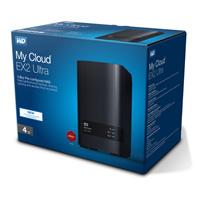 NAS WD MY CLOUD EX2 ULTRA 4TB / CON 2 DISCOS DE 2TB / 2BAHIAS / 1.3GHZ / 1GB / 1ETHERNET / 2USB3.0 / RAID 0-1 WD - WESTERN DIGITAL WDBVBZ0040JCH-NESN