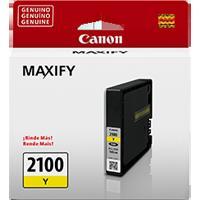 CARTUCHO DE TINTA CANON PGI-2100Y AMARILLO P/ IB4010 MB5310 RENDIMIENTO 1000 PGINAS