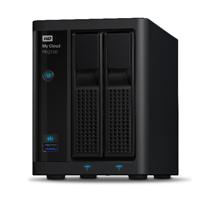 NAS WD MY CLOUD PR2100 16TB / CON 2 DISCOS DE 8TB / 2BAHIAS / INTEL PENTIUM N3710 1.6GHZ / 4GB / 2ETHERNET / 2USB3.0 / RAID 0-1 WD - WESTERN DIGITAL WDBBCL0160JBK-NESN