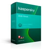 KASPERSKY ANTI-VIRUS  /  3 USUARIOS  /  1 A