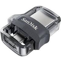 MEMORIA SANDISK 64GB USB 3.0  /  MICRO USB ULTRA DUAL DRIVE M3.0 OTG 150MB / S SANDISK SDDD3-064G-G46