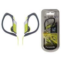 AUDIFONOS DE TIPO CLIP PANASONIC RP-HS34PP COLOR AMARILLO, COMODIDAD CON RESISTENCIA AL AGUA Y SUDOR PARA EL USO DEPORTIVO (IPX2) CONECTOR 3.5MM