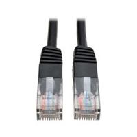 CABLE PATCH TRIPP-LITE N002-006-BK MOLDEADO CAT5E NEGRO DE 350MHZ RJ45 M / M DE 1.83 M 6 PIES TRIPP-LITE N002-006-BK
