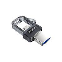 MEMORIA SANDISK 128GB USB 3.0  /  MICRO USB ULTRA DUAL DRIVE M3.0 OTG 150MB / S SANDISK SDDD3-128G-G46