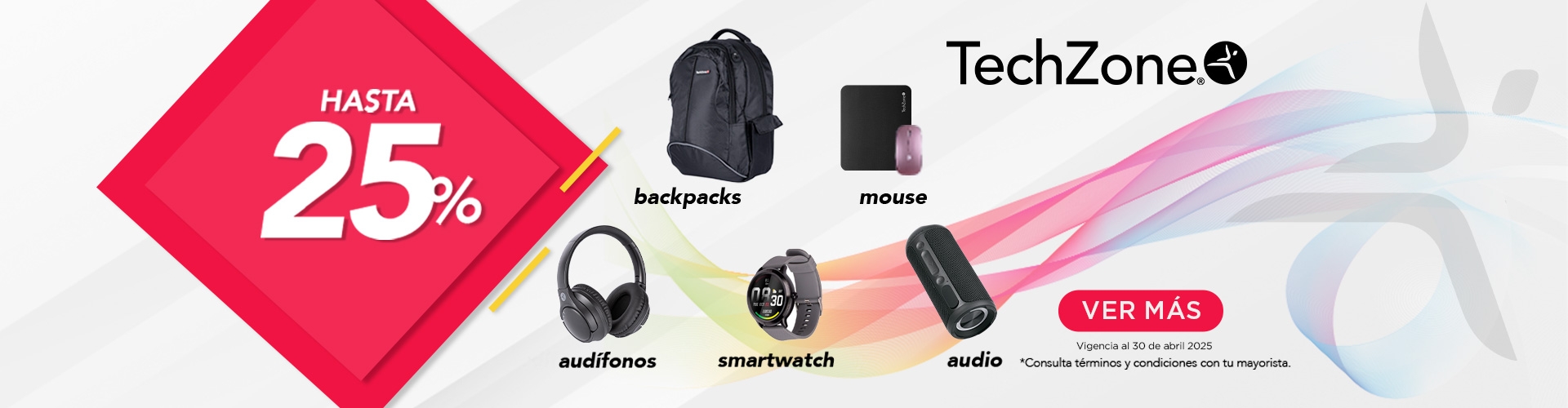 25% de descuento TechZone