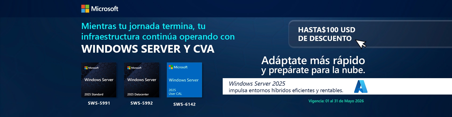 Windows server boton