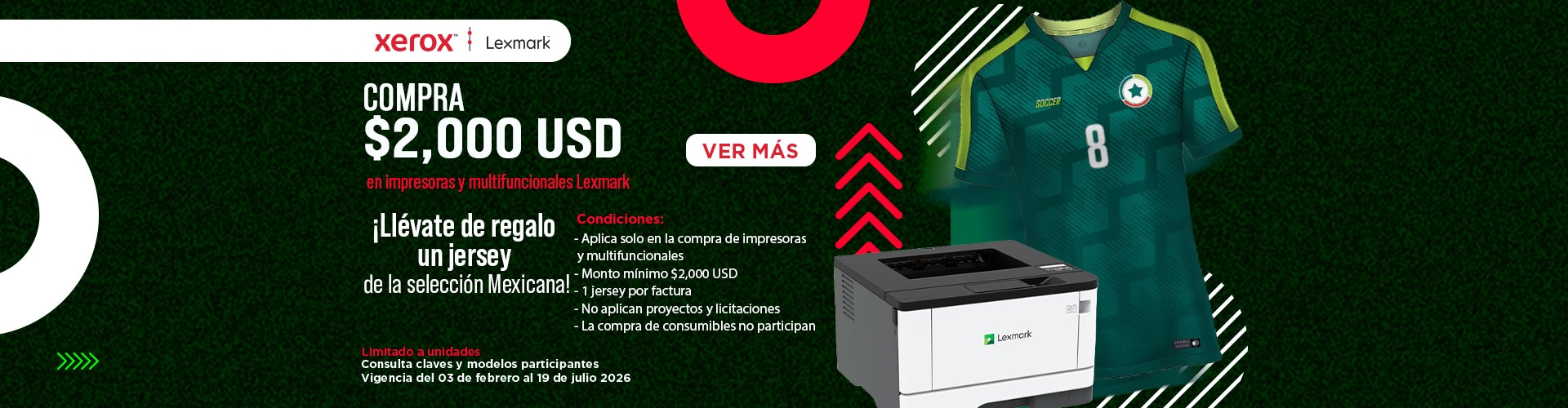 Lexmark - Playera